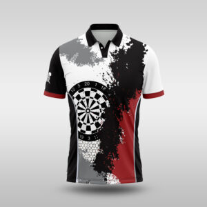 Red and Black Darts Golfer