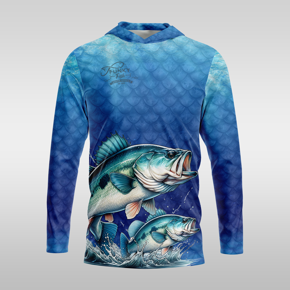 Hooded Fishing Shirt - Trend Tides Blue