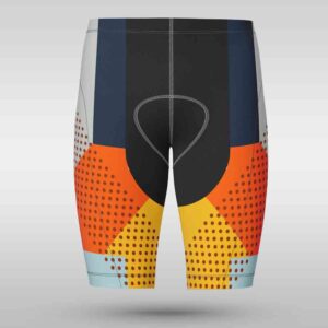 Cycling Shorts - Abstract color block