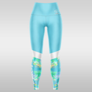 Ladies Leggings – Blue Brushes