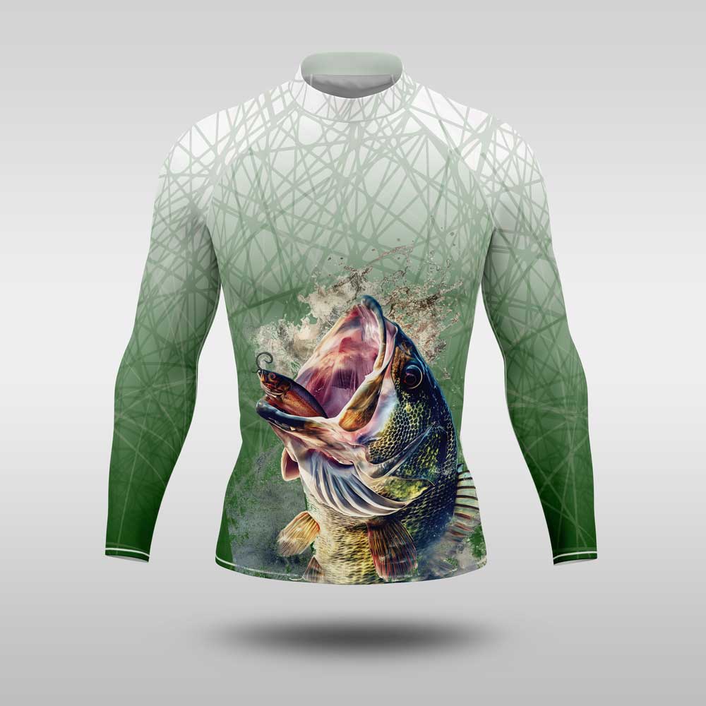 Performance Rash Guard - Dynamic Greens
