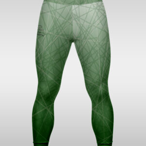 Dynamic Green Mens Leggings