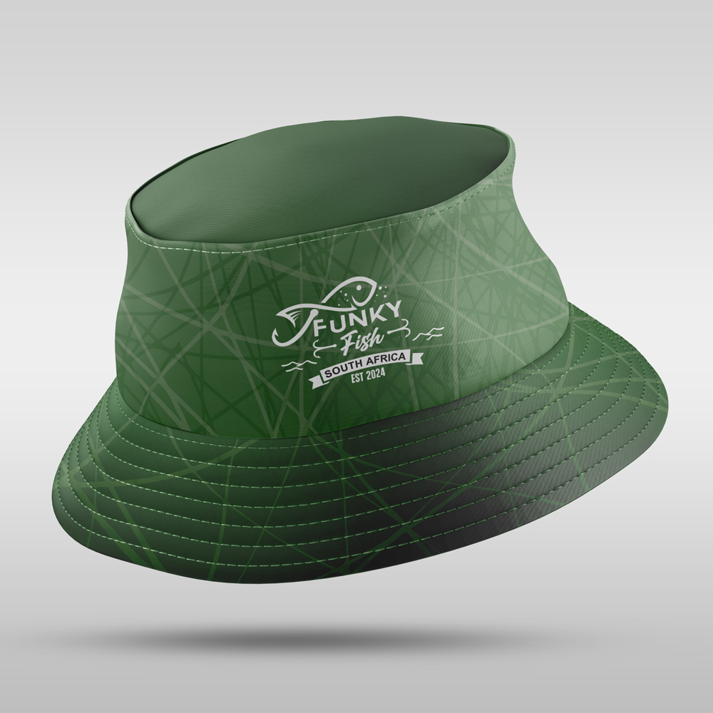 Fully Sublimated Bucket Hat - Dynamic Greens