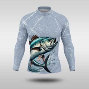 Performance Rash Guard - Electric Blue