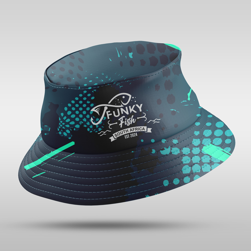 Fully Sublimated Bucket Hat - Explosive Greens