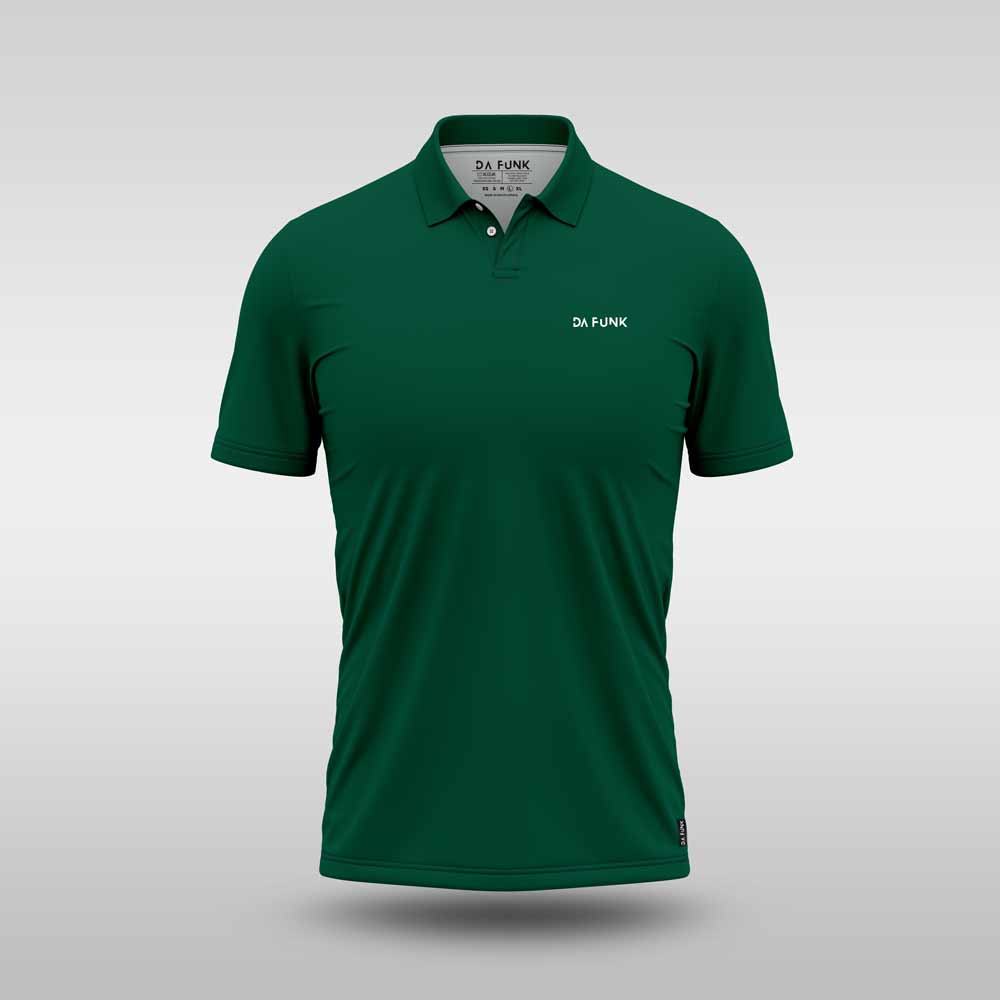Mens Plain Golfer - Green