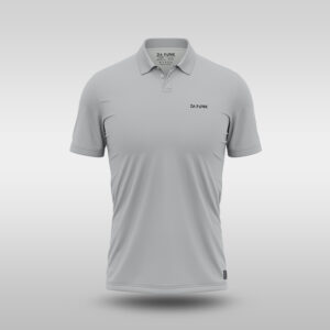 Mens Plain Golfer - Grey