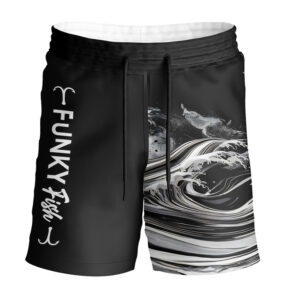 Boardshorts - Black Waves