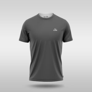 Mens Crew Neck Padel Pro T-Shirt - Grey