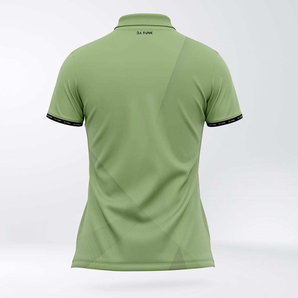 Ladies Olive Padel Pro Polo - Image 2