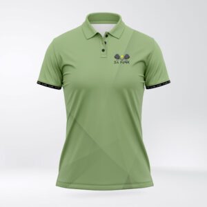Ladies Olive Padel Pro Polo