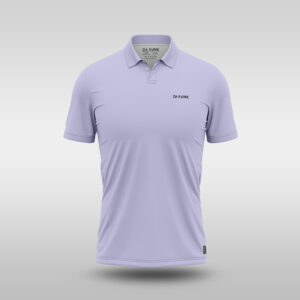 Mens Plain Golfer - Lilac