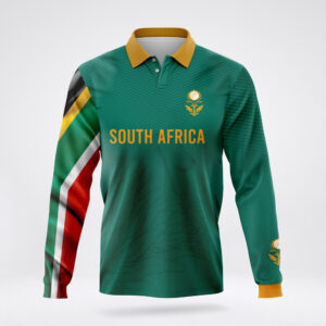 Custom Cricket Supporters Long Sleeve Golfer