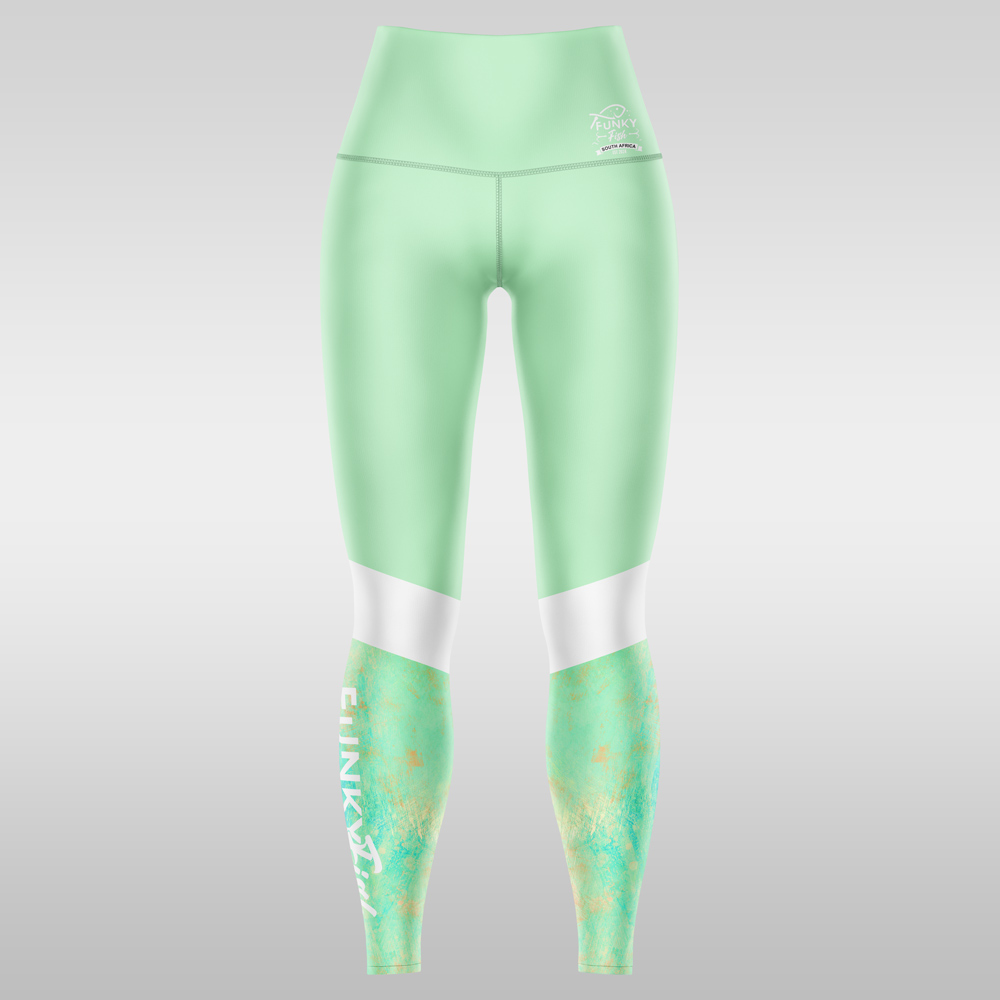 Ladies Leggings – Mint Brushes