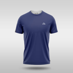 Mens Crew Neck Padel Pro T-Shirt - Navy