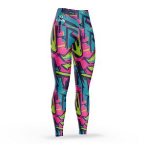 Neon Graffito Leggings