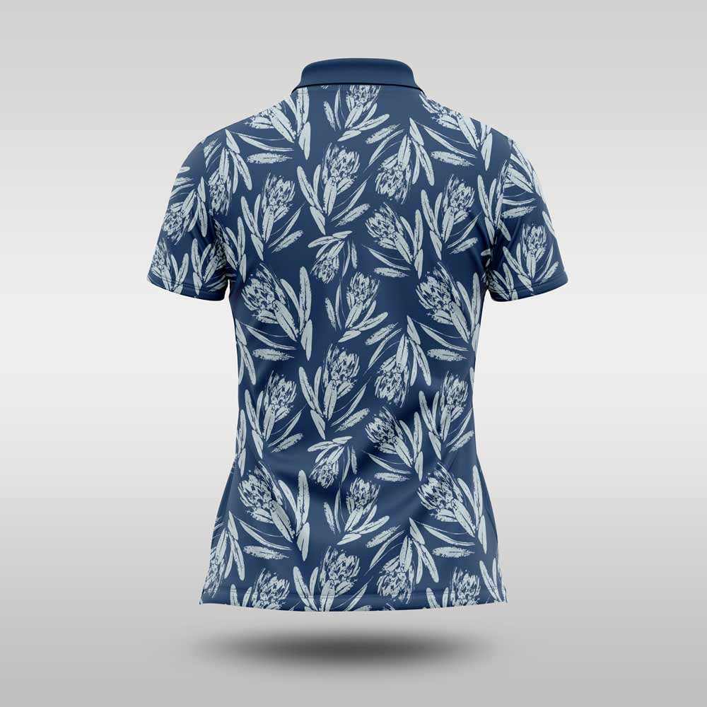 Ladies Premium Golfer - Ocean Blue Protea - Image 2