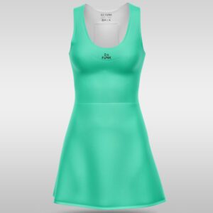 Ladies Teal Performance Padel Dress