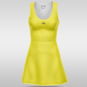 Bright Yellow Padel Dress