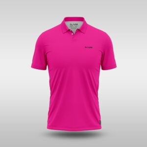 Mens Plain Golfer - Pink