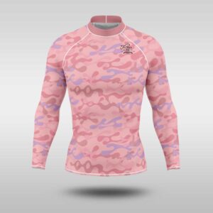 Performance Rash Guard - Pink Camo
