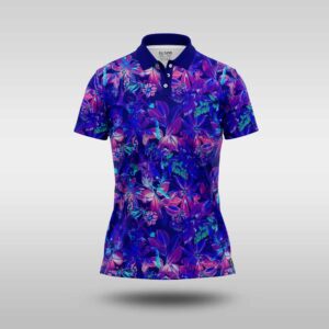 Ladies Premium Golfer - Purple Foliage