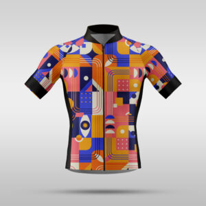 Retro Short Sleeve Cycling Jersey