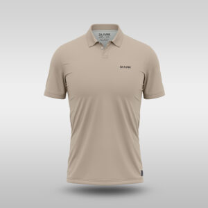 Mens Plain Golfer - Stone