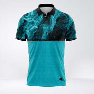 Men's Teal Aqua Padel Golfer
