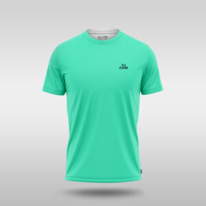 Mens Crew Neck Padel Pro T-Shirt - Teal
