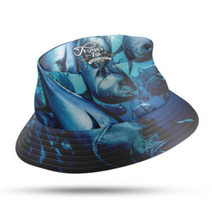 Fully Sublimated Bucket Hat - Swimming Tuna