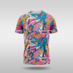 Mens Crew Neck Padel Pro T-Shirt - Velovibrance