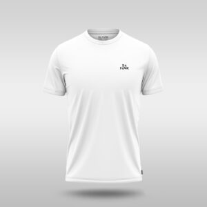 Mens Crew Neck Padel Pro T-Shirt - White