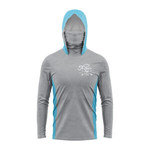 Buff Shirt - Blue and Grey Mixed Fish