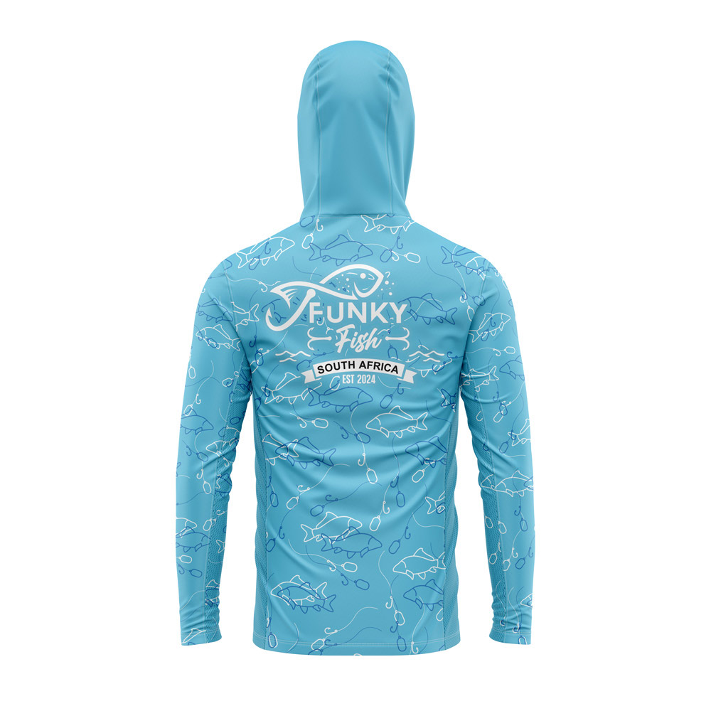 Buff Shirt - Mixed Fish Blue - Image 2