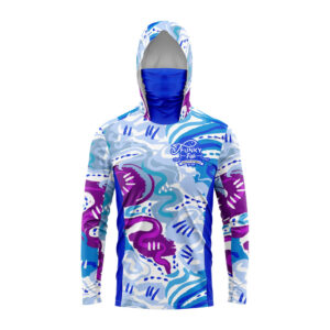 Buff Shirt -  Blue Swirl