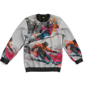 Ski Jumpers - Color Burst