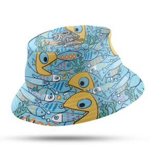 Fully Sublimated Bucket Hat - Fishy fishy