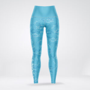 Ladies Leggings – Blue Mix