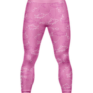 Pink Mens Leggings