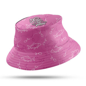 Fully Sublimated Bucket Hat - Mixed fish pink