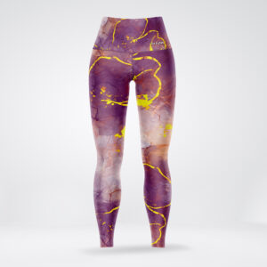 Purple Marble Leggings