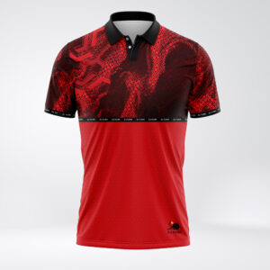 Men’s Aqua Red Padel Golfer