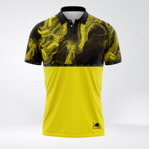Men’s Aqua Yellow Padel Golfer